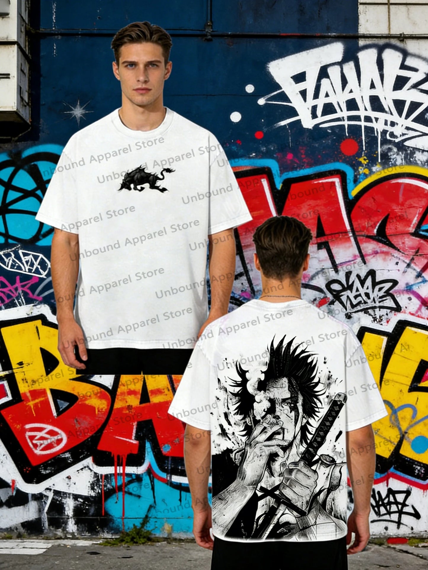 2026 Hot Yami Sukehiro Graphic Black Clover Manga T-shirt New Oversized Men and Women Casual Street Wear